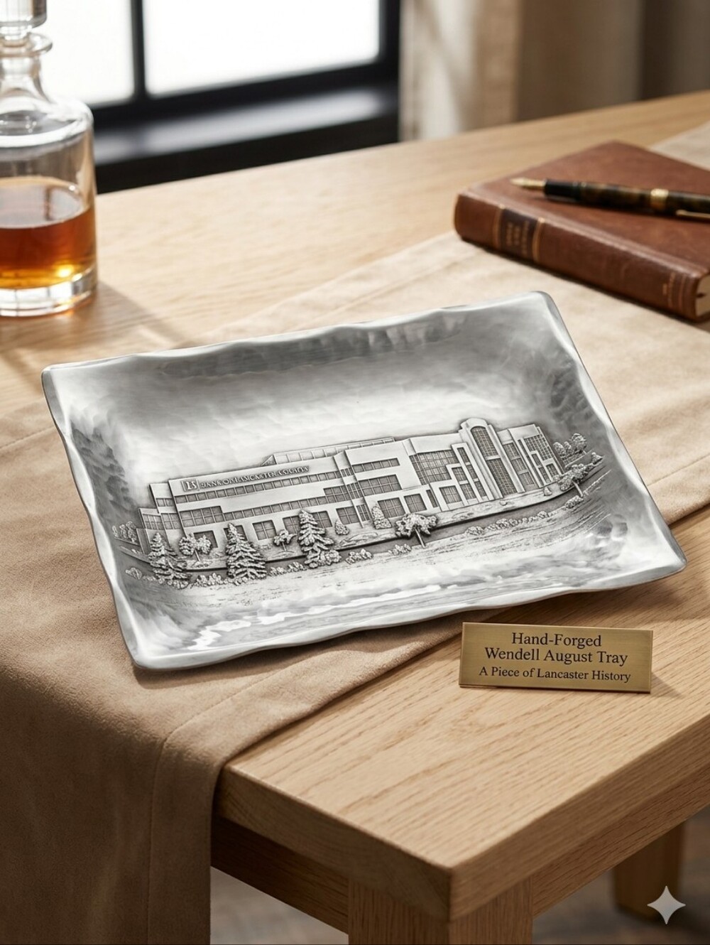 VINTAGE WENDELL AUGUST Handmade Tray